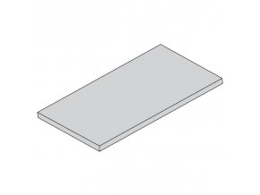 Laminovaná police pro ELEMENT SYSTEM, 800 x 200 mm, šedá