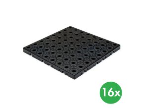 zakladni deska griptil 16 ks cerna 115606