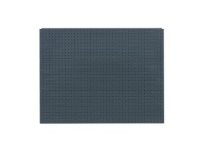 Prodejní regál jednostranný, perfo stěny, 2200 x 1000 x 450 mm, přídavný, antracit