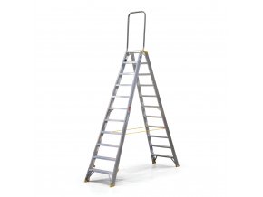 oboustranne hlinikove schudky alve forte s madlem 2x11 stupnu vyska 2 34 m 77767