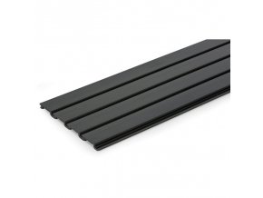 Závěsný panel STORIA, 300 x 17 x 2440 mm, černá