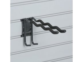 dvojity pogumovany hak pro system storia 52 x 135 x 285 mm 49307