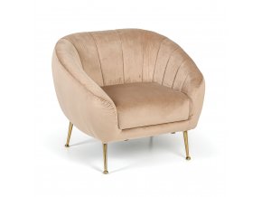 semisove kreslo marlene bezove 56799