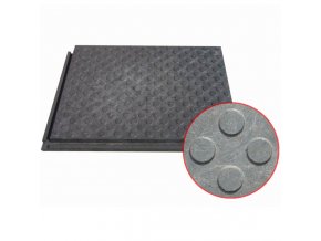 Deska zátěžová REPLAST, 800 x 600 x 43 mm, exteriér