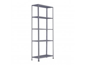 policovy regal 1760x750x300 mm 5 polic nosnost police 75 kg ral 7031 80965