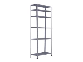 policovy regal 1760x750x300 mm 6 polic nosnost police 75 kg ral 7031 120982