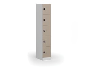 satni skrinka s1 s uloznymi boxy 5 boxu 1850 x 300 x 500 mm demont rfid zamek bezove dvere 110815