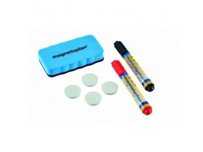 Sada Magnetoplan OPTIMAL - popisovače, stěrka, magnety