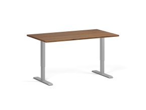 vyskove nastavitelny stul 140x80 cm 2 motory seda podnoz orech 97509