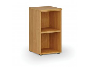 Kancelářský regál PRIMO WOOD, 740 x 400 x 420 mm, buk