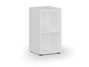 Kancelářský regál PRIMO WHITE, 400 x 420 x 740 mm, bílá