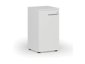 nizka kancelarska skrin s dvermi primo white 400 x 420 x 740 mm bila 70309