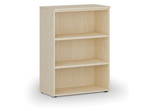 Kancelářský regál PRIMO WOOD, 800 x 420 x 1087 mm, bříza