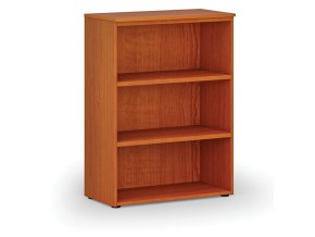 Kancelářský regál PRIMO WOOD, 800 x 420 x 1087 mm, třešeň