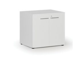 kancelarska skrin s dvermi primo white 800 x 640 x 735 mm bila 70657