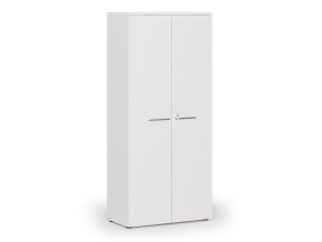 kancelarska skrin s dvermi primo white 800 x 420 x 1781 mm bila 143595