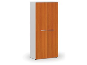 satni skrin s vysuvem primo white 800 x 420 x 1781 mm bila tresen 78088