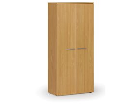 Šatní skříň s výsuvem PRIMO WOOD, 800 x 420 x 1781 mm, buk