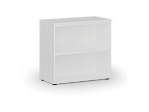 Kancelářský regál PRIMO WHITE, 740 x 800 x 420 mm, bílá