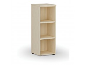 Kancelářský regál PRIMO WOOD, 1087 x 400 x 420 mm, bříza