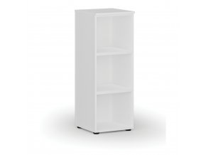 Kancelářský regál PRIMO WHITE, 1087 x 400 x 420 mm, bílá
