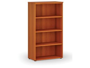 Kancelářský regál PRIMO WOOD, 800 x 420 x 1434 mm, třešeň