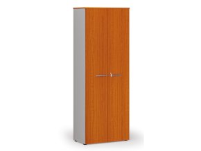 kancelarska skrin s dvermi primo gray 800 x 420 x 2128 mm seda tresen 143530