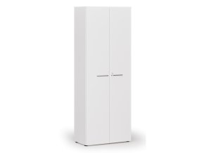 kancelarska skrin s dvermi primo white 800 x 420 x 2128 mm bila 143569