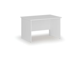 Kancelářský psací stůl PRIMO WHITE, 120x80 cm, bílá
