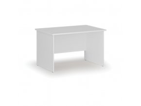 Kancelářský psací stůl rovný PRIMO WHITE, 1200 x 800 mm, bílá