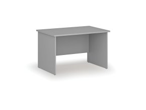 Kancelářský psací stůl PRIMO GRAY, 120x80 cm, šedá