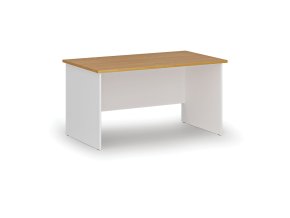 kancelarsky psaci stul primo white 140x80 cm bila buk 73964