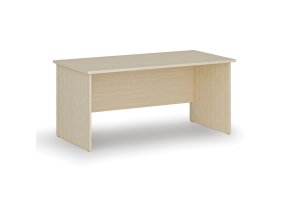 Kancelářský psací stůl PRIMO WOOD, 160x80 cm, bříza