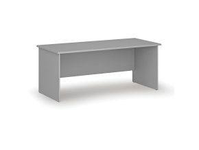 kancelarsky psaci stul primo gray 180x80 cm seda 74104