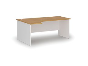 rohovy kancelarsky psaci stul primo white 180x120 cm levy bila buk 73640