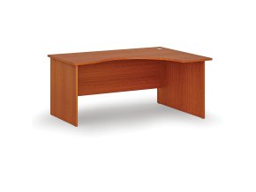 ergonomicky kancelarsky psaci stul primo wood 160x120 cm pravy tresen 72743