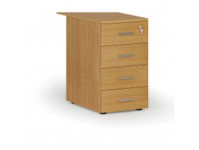 kancelarsky pristavny zasuvkovy kontejner primo wood 4 zasuvky buk 71793
