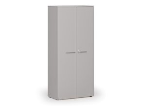 kancelarska skrin s dvermi primo gray 800 x 420 x 1781 mm seda 143504