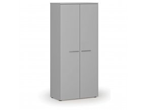 Šatní skříň s výsuvem PRIMO GRAY, 1781 x 800 x 420 mm, šedá