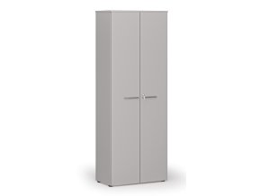 kancelarska skrin s dvermi primo gray 800 x 420 x 2128 mm seda 143532
