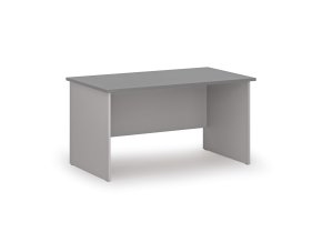 Kancelářský psací stůl PRIMO GRAY, 140x80 cm, šedá/grafit