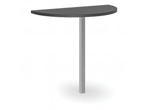 Přístavba pro kancelářské pracovní stoly PRIMO, 800 mm, grafit
