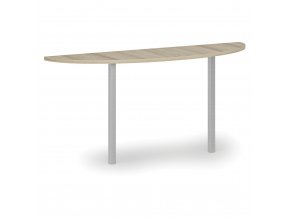 pristavba pro kancelarske pracovni stoly primo 1600 mm dub prirodni 75740