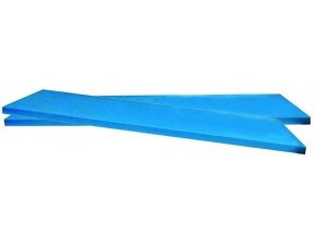 Přídavná police ke kovovým skříním, 1100 x 380 mm, modrá, 1 ks