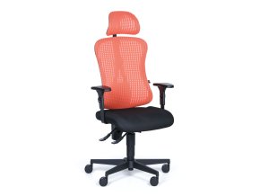 Kancelářská židle SITNESS 90, oranžová