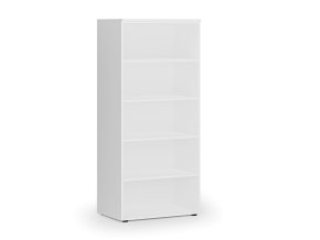 Kancelářský regál PRIMO WHITE, 1781 x 800 x 500 mm, bílá