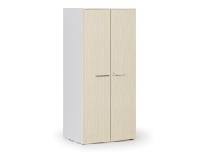 kancelarska policova skrin primo white s dvermi 1781 x 800 x 600 mm bila briza 143493