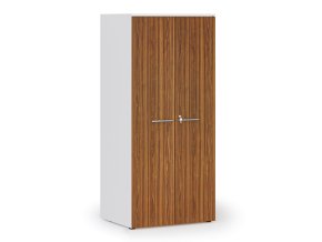 kancelarska policova skrin primo white s dvermi 1781 x 800 x 600 mm bila orech 143578