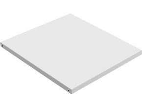 vnitrni pridavna police do dilenskych skrini kovos 505 x 500 mm seda 1 ks 75172