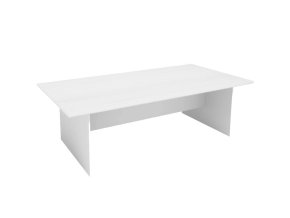 Jednací kancelářský stůl PRIMO WHITE, 240x120 cm, bílá